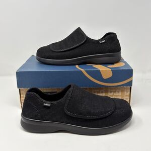Propet Cush N Foot M0202 Black Corduroy Men’s 7.5 M & 3E MISMATCH